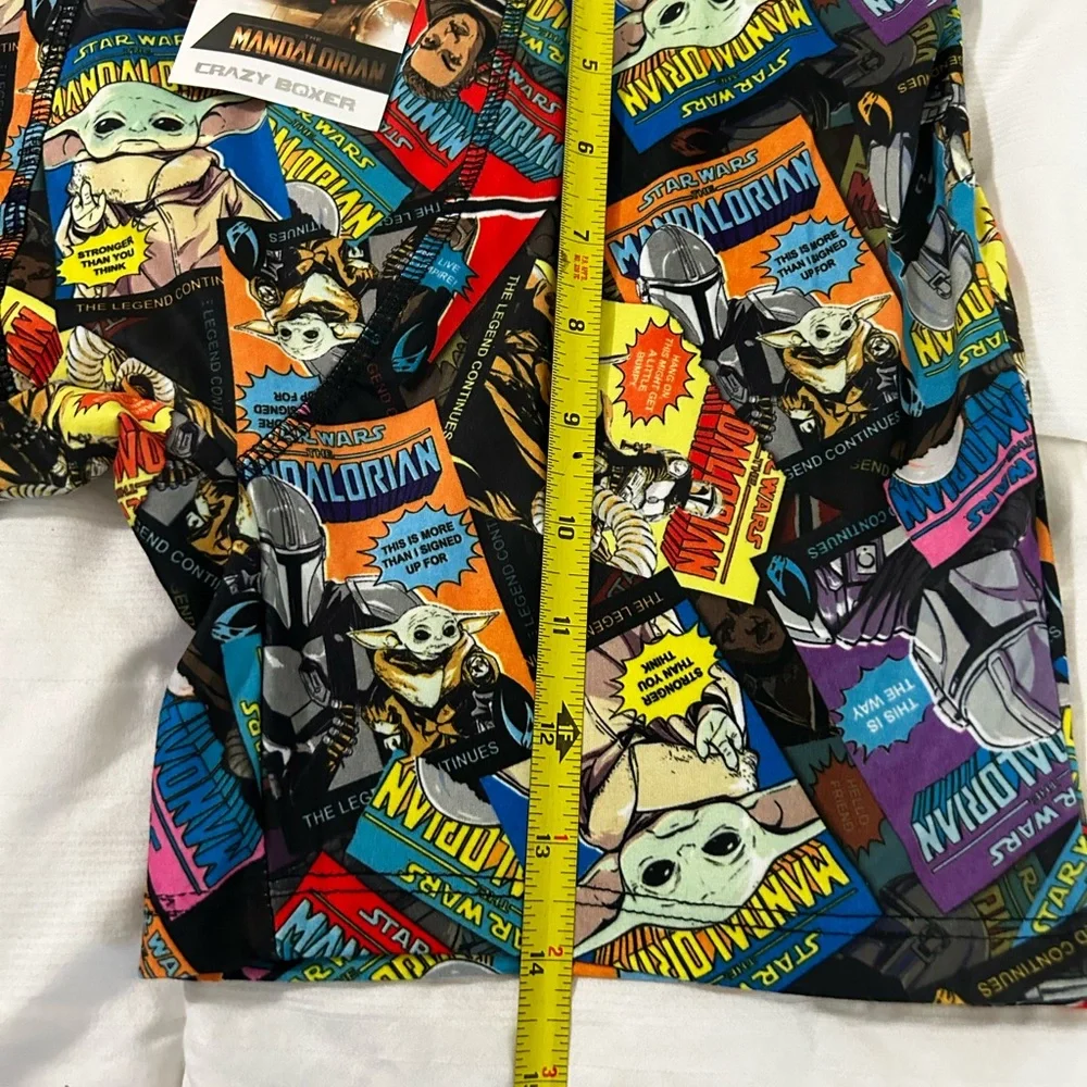 NWT (2) Disneys Mandalorian Crazy Boxers size L